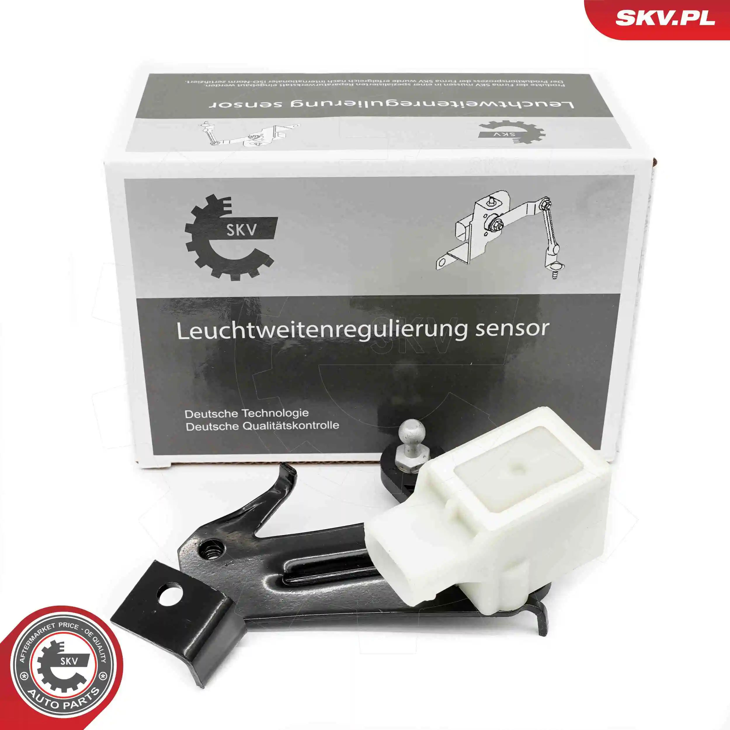 Sensor, headlight levelling